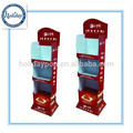 High Quality Cardboard Floor Display For Spice/Paper Display Stand/Retail Floor Display